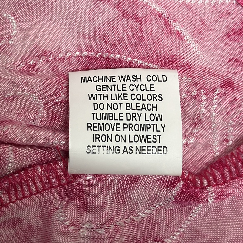Woman’s L top by Notations. Fuchsia. 3/4 Sleeve. Never worn. - Picture 8 of 9